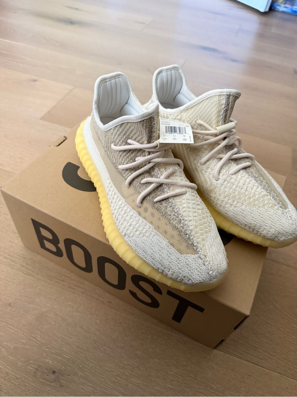 Adidas Men’s Yeezy Boost 350 V2 Natural